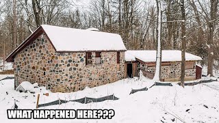 Strange Stone Home Forgotten In the Woods! Abandoned For 15 years! Forgotten Homes Ontario Ep.105