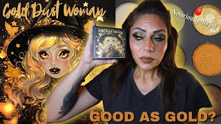 NOTORIOUSLY MORBID GOLD RUSH WOMAN PALETTE -TUTORIAL -HONEST REVIEW \u0026 FIRSTIMPRESSIONS -INDIE MAKEUP