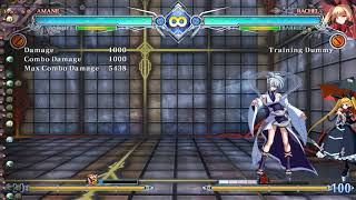 BBCF 2.0 Amane corner combos for spiral meter