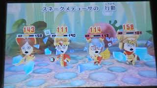 ミートピア【Miitopia】:ボス戦【スネークメデューサ\u0026ゴールドクリスタル×2戦▪7ターンキル】