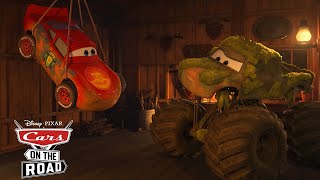 Lightning McQueen Meets Ivy | Cars on the Road | Pixar Cars