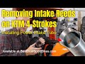 Fixing one of KTM's biggest mistakes | How and why to remove the intake tract reeds