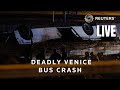 LIVE: Emergency crews respond to deadly Venice bus crash