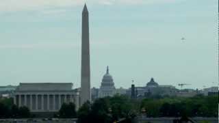 Shuttle Discovery Flyover of Washington DC