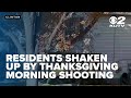 Clinton residents shaken up by Thanksgiving morning shooting