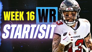 Week 16 WR START/SIT Every Match Up Analysis 🚨 MUST-Play or Bench Players (2025 Fantasy Football)