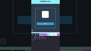 🎲 Make a Dice Roller with HTML,CSS & JS in 60 Seconds! #htmlcssjavascript #dice #javascript #shorts