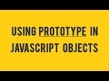 Learn Prototype in JavaScript Object in Hindi by vishAcademy