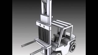 3D Model Wooden Toy Forklift Review