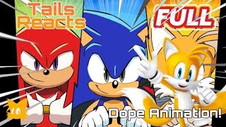 Tails Reacts to Team Sonic Racing Overdrive Complete - Dope Animation!