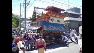 2015筒井町天王祭～裏筒井曳行