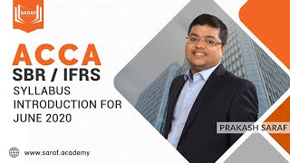ACCA SBR June 2020 | IFRS | Part-A | Syllabus Introduction