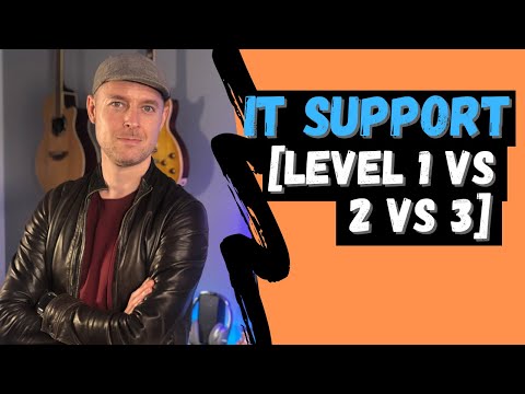 What does IT support do? Level 1, 2 and 3 escalations [overview]