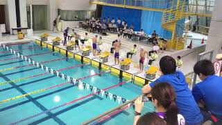 第26回関西学生春季短水路記録会2019 100Fr チャレンジレース 6コース 三野漠