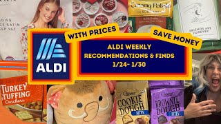 ALDI Weekly Recommendations \u0026 Finds!! Week of 1/24 - 1/30, Shop With Me (\u0026 PRICES) See what's new