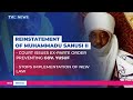 Muhammadu Sanusi: Court Issues Ex-Parte Order Preventing Gov. Yusuf, Stop Implementation of New Law