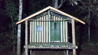 Solo Camping hujan deras