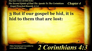 2 Corinthians Chapter 4 - Bible Book #47 - The Holy Bible KJV Read Along Audio/Video/Text