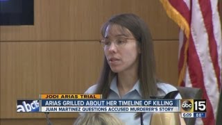 Jodi Arias grilled about timeline of killing of ex-boyfriend