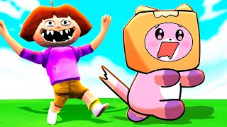 Can We Escape ROBLOX HUNGRY DORA!? (ALL SECRET ITEMS UNLOCKED!)