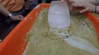 Simulation of Glacial Erosion and Deposition