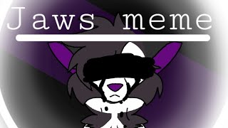 Jaws meme//minor flash warning