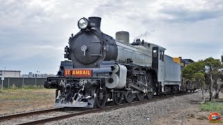 The First Mainline Run of an A2 - Steamrail Victoria