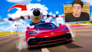 FORZA HORIZON 5 - CORRIDA contra um AVIÃO!!! (NOVO JOGO)