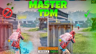 BE A TDM PRO IN BGMI🔥PUBG MOBILE BATTLEGROUNDS MOBILE INDIA BEST CLOSE TIPS AND TRICKS UPDATE 1.5