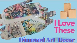 Diamond Art Decor Unboxing   I Love These