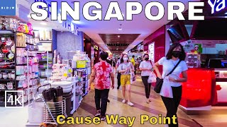 [4K] A visit to seventh largest suburban Shopping Mall in Singapore | Causeway Point Tour