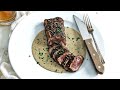 Steak Au Poivre Recipe - Peppered Steak with Cognac Cream Sauce