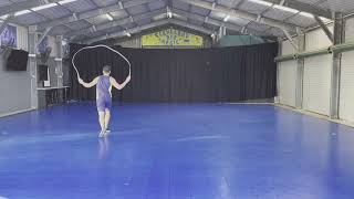 2021 IJRU Virtual World Championships - Single Rope Freestyle l Ben Cooper