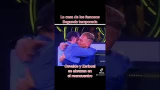 Osvaldo y Zerboni se abrazan en en reencuentro de los famosos