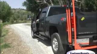 5114-50 Seco's PT-300 Receiver Hitch GPS Pole Transporter For GPS Rods