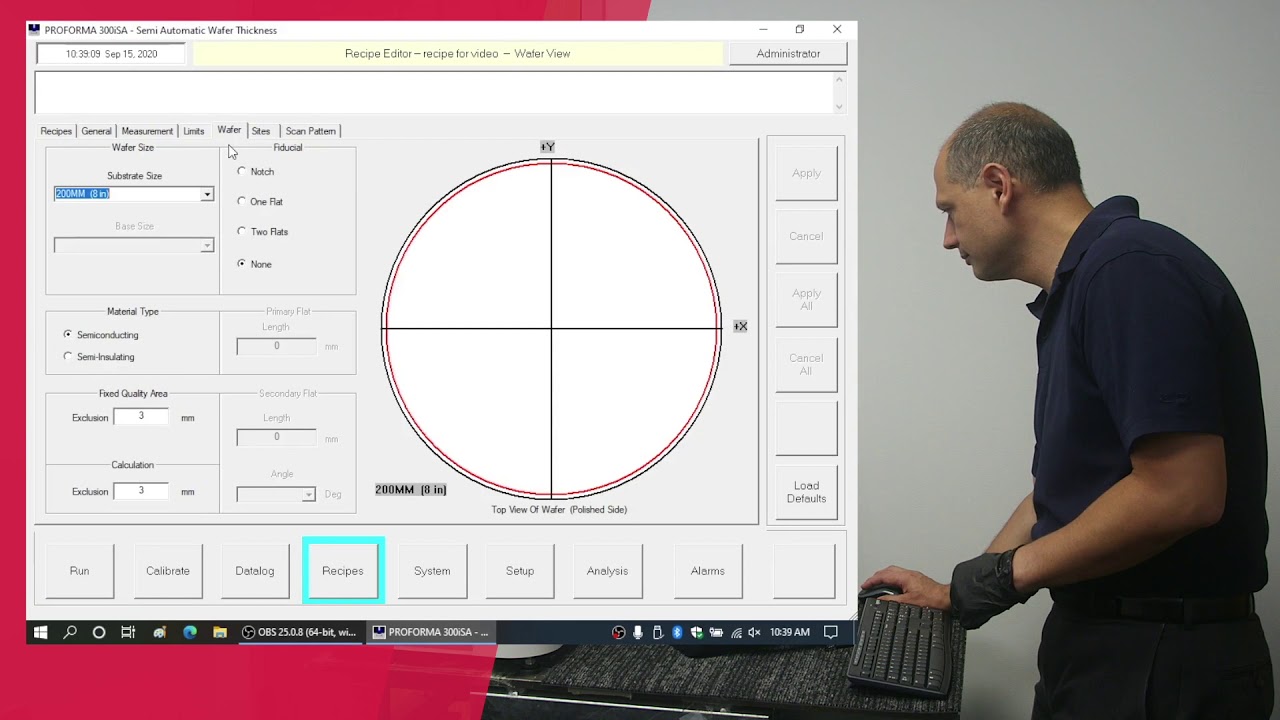 Creating A Recipe File For The Proforma 300isa Youtube