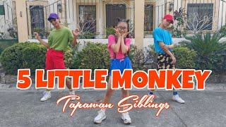 5 LITTLE MONKEY (Tiktok Budots Viral) -Dj Sandy Remix | Dance Fitness | Zumba | Tapawan Siblings