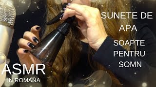 ASMR ROMANA / Water Sounds and Relaxing Words for Sleep