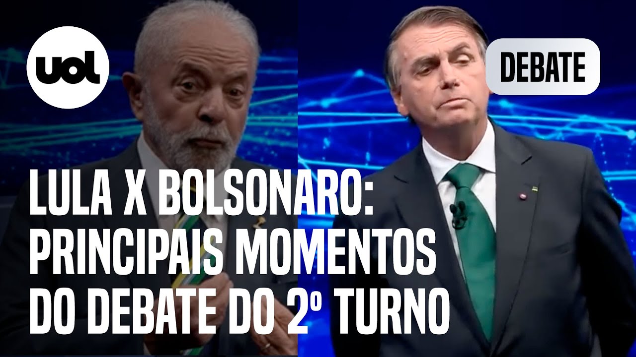 Debate UOL: Principais Momentos Do Debate Do Segundo Turno Com Lula E ...