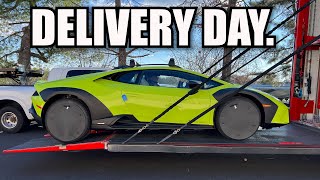 Taking Delivery of my Lamborghini Huracan Sterrato!
