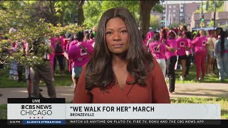 "We Walk For Her" march shines spotlight on missing, murdered women of color in Chicago