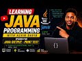 Learn Java Programming With Alvin David Ep5 - (Java Output - Print Text)