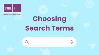 Choosing Search Terms