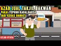 AZAB PENJUAL TAKJIL BAKWAN DARI TEPUNG KADALUARSA! BAKWANYA JADI SEKERAS BATU | SINETRON AZAB