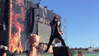 Hammerfall - Hector's Hymn (Live at Rock Fest BCN 18)