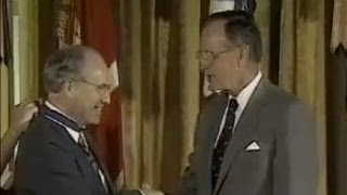 Dick Cheney Awarded the Presidential Medal of Freedom (Desert Storm) 1991