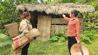 The single mother received help from a kind person and was given an abandoned house.