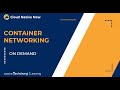 Container Networking