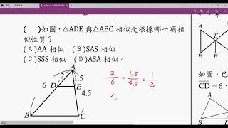 【國三】【三角形相似性質】【三角形相似証明】【重點講解】