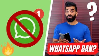 Huge Whatsapp Ban In India - 20,11,000 Accounts BAN - Stay Safe🔥🔥🔥